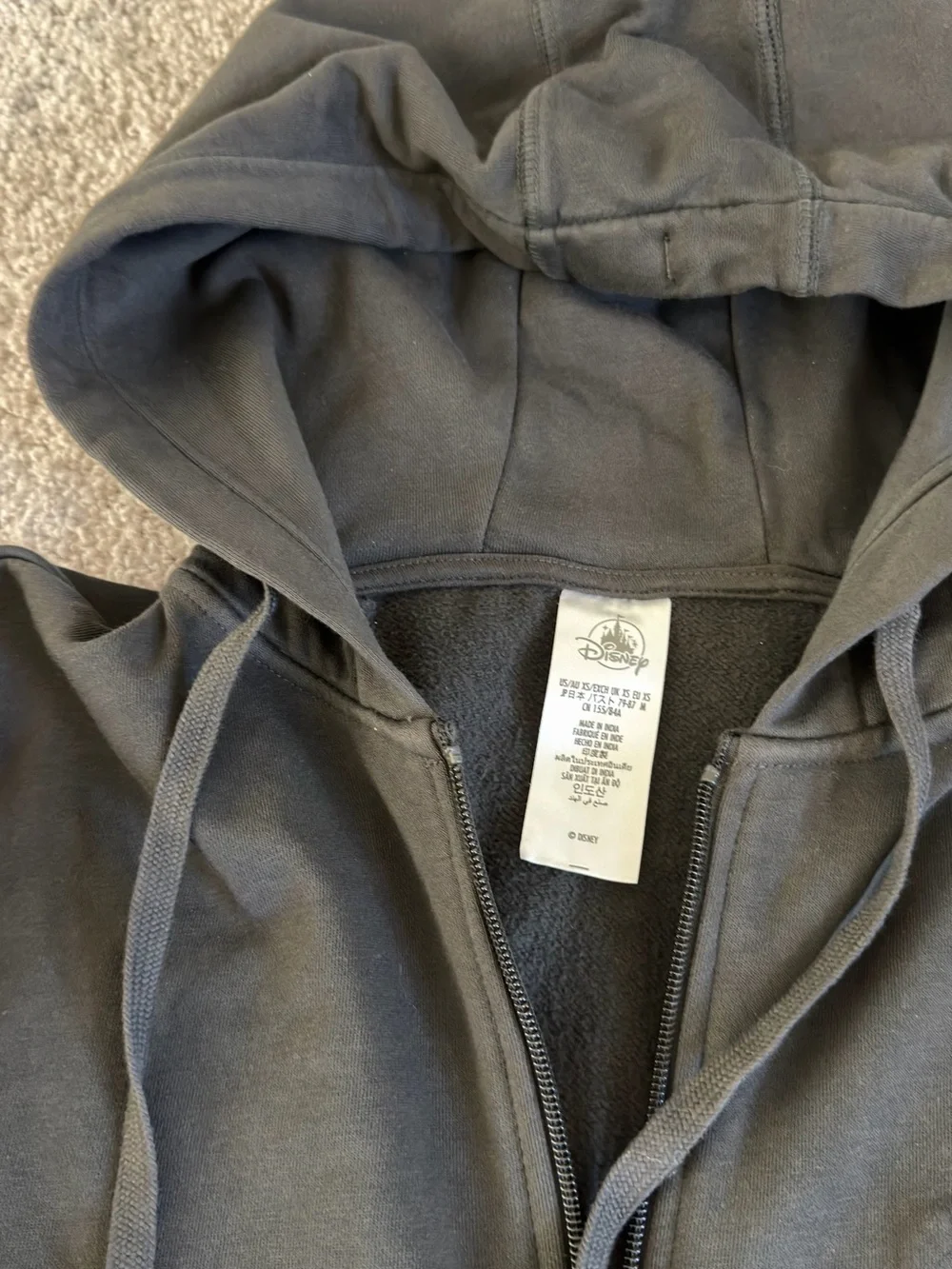 Disney Zip Up Hoodie